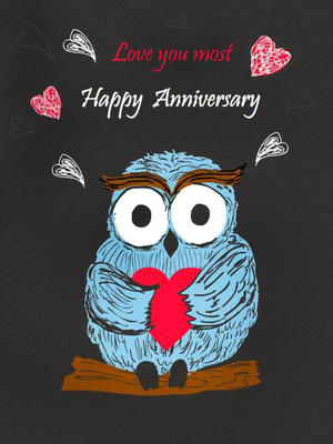 Love You Most Happy Anniversary
