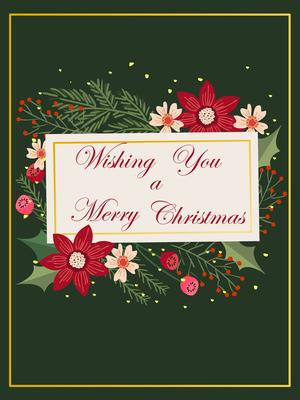 Wishing You a Merry Christmas