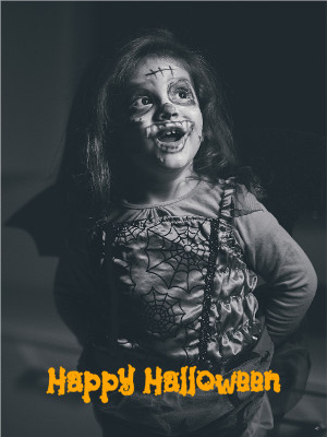 Happy Halloween - Halloween Photocard