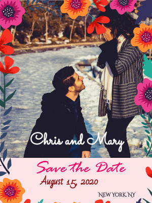 Save the Date for Wedding