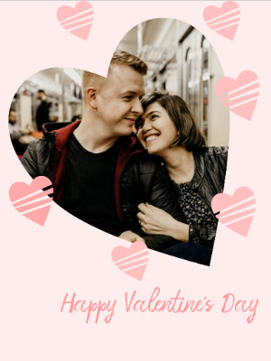 Happy Valentine's Day Photocard