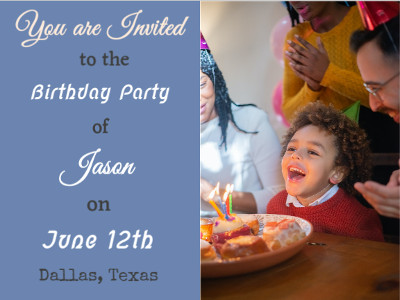 Birthday Party Invitation