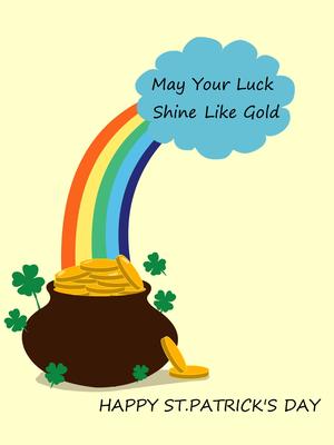 May Your Luck Shine Like Gold