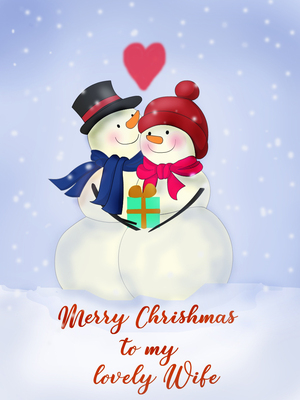 Merry Christmas to My Lovely Wife