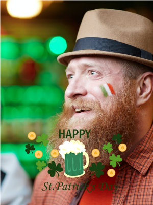 St Patricks Day Photocard