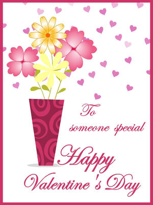 To Someone Special Happy Valentine's Day