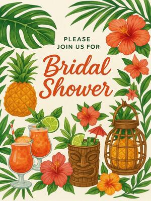 Bridal Shower Tropical Paradise