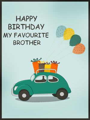 Happy Birthday My Favorite Brother