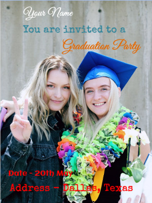 Graduation Party Invitation