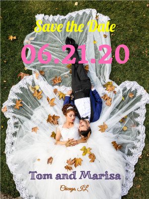 Save the Date for Wedding