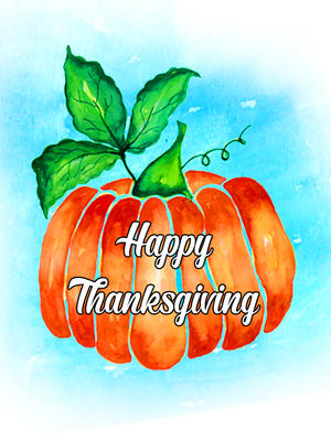 Happy 
Thanksgiving