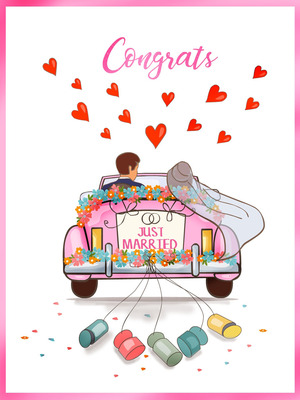 Congratulations - Just married