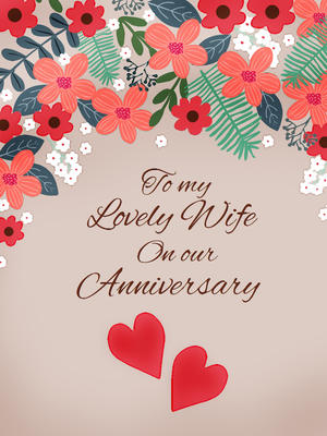 To My Lovely Wife on Our Anniversary