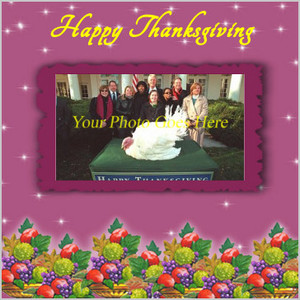Happy Thanksgiving - Thanksgiving Photocard