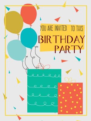 You are Invited to this Birthday Party