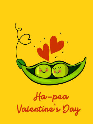 Ha-pea Valentine's Day