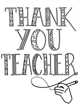 Thank You Teacher