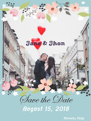 Save the Date for Wedding
