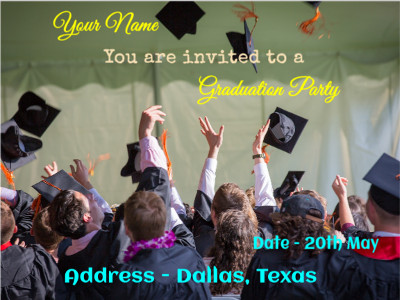 Graduation Party Invitation