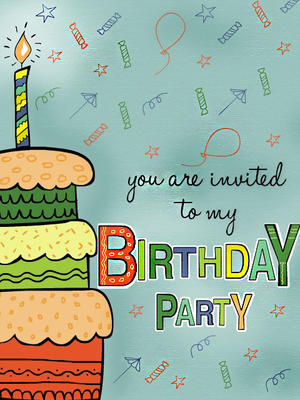 You are Invited to My Birthday Party