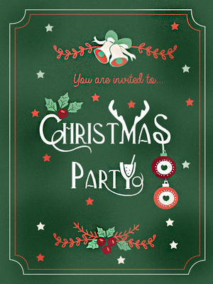 You are Invited to Christmas Party