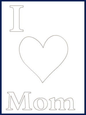 Mother's Day - Color your card 1