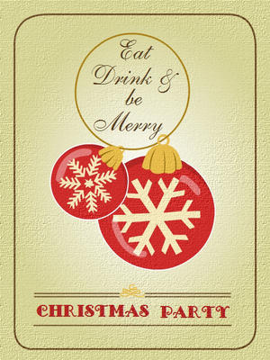 Eat Drink & Be Merry - Christmas Party