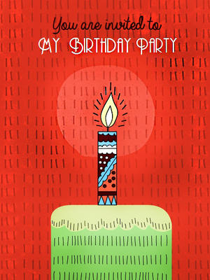 You are Invited My Birthday Party