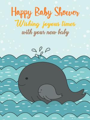 Happy Baby Shower - Wishing Joyous Times with Your New Baby
