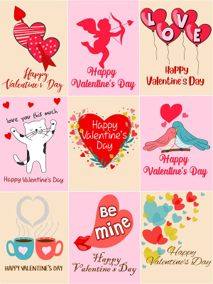 Happy Valentine's Day - 9 in 1