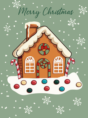 Delight kids and gingerbread lovers with this printable card. Spread holiday cheer!