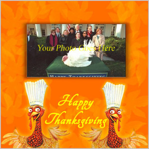 Happy Thanksgiving - Thanksgiving Photocard