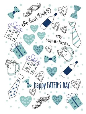 The Best Dad, My Superhero, Happy Father's Day