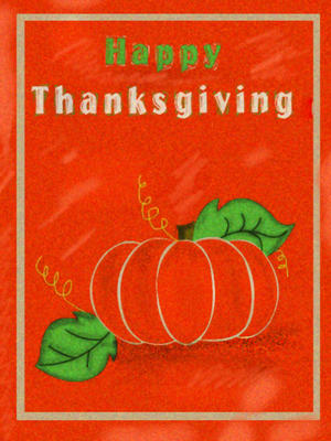 Happy 
Thanksgiving