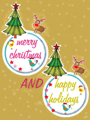 Merry Christmas & Happy Holidays