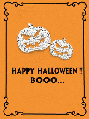 Happy Halloween!! Booo..