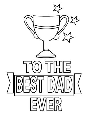 To the Best Dad Ever