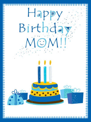 Happy Birthday MOM!