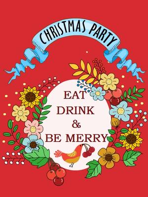 Christmas Party - Eat Drink and Be Merry