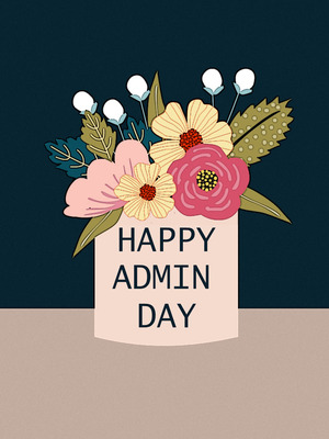 Happy 
Admin Day