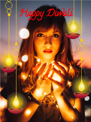 Happy Diwali - Diwali Photocard