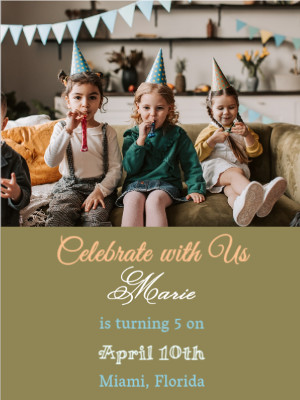 Birthday Party Invitation