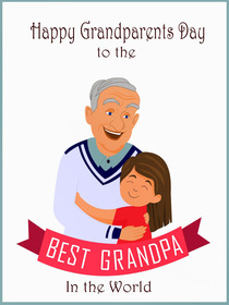 Happy Grandparents Day to the Best Grandpa in the world