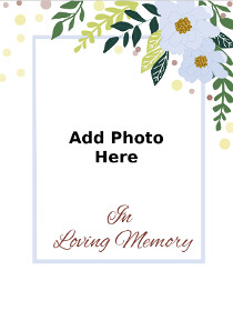 Memorial Service Announcement