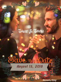 Save the Date for Wedding