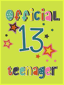 Official 13 Teenager