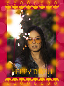 Happy Diwali - Diwali Photocard