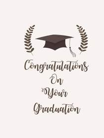 Congratulations on Your Graduation
