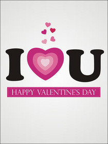 I Love U - Happy Valentine's Day