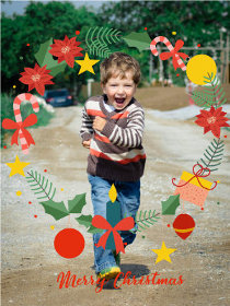 Merry Christmas - Christmas Photocard